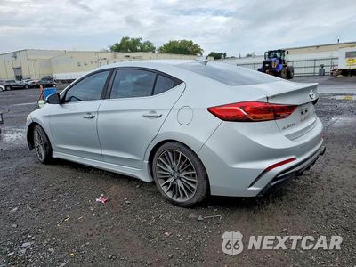 Drugie zdjęcie samochodu z przodu: 2018 HYUNDAI ELANTRA SPORT VIN:KMHD04LB4JU506054 - miniatura