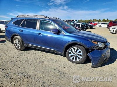 Czwarte zdjęcie samochodu z boku: 2021 SUBARU OUTBACK PREMIUM VIN:4S4BTADC9M3132538 - miniatura