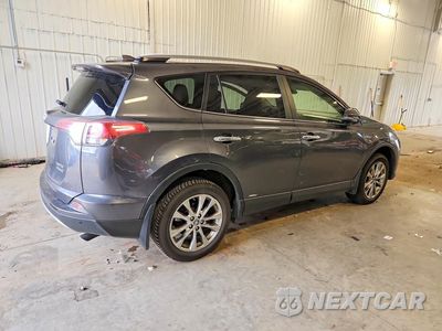 Trzecie zdjęcie samochodu z tyłu: 2017 TOYOTA RAV4 HV LIMITED VIN:JTMDJREV6HD082411 - miniatura