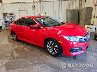 Czwarte zdjęcie samochodu z boku: 2017 HONDA CIVIC EX VIN:2HGFC2F74HH561442 - miniatura