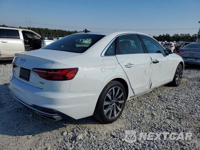 Trzecie zdjęcie samochodu z tyłu: 2021 AUDI A4 PREMIUM 40 VIN:WAUABAF45MN012648 - miniatura