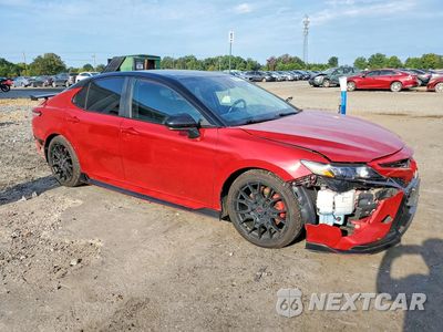 Czwarte zdjęcie samochodu z boku: 2020 TOYOTA CAMRY TRD VIN:4T1NZ1AK2LU036458 - miniatura