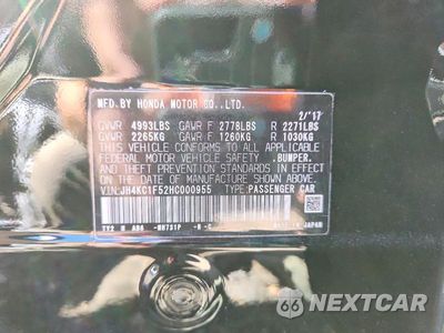 Zdjęcie 12 z 12 samochodu: 2017 ACURA RLX TECH VIN:JH4KC1F52HC000955 - miniatura