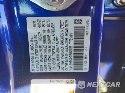 Zdjęcie 14 z 14 samochodu: 2025 HONDA CR-V EXL VIN:2HKRS4H71SH426165 - miniatura