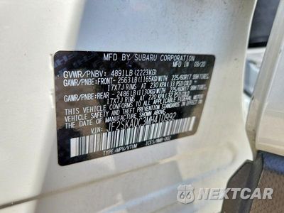 Zdjęcie 13 z 13 samochodu: 2021 SUBARU FORESTER VIN:JF2SKADC3MH410992 - miniatura