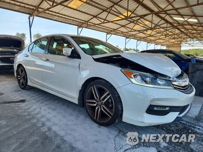 Czwarte zdjęcie samochodu z boku: 2017 HONDA ACCORD SPORT SPECIAL EDITION VIN:1HGCR2F1XHA144418 - miniatura