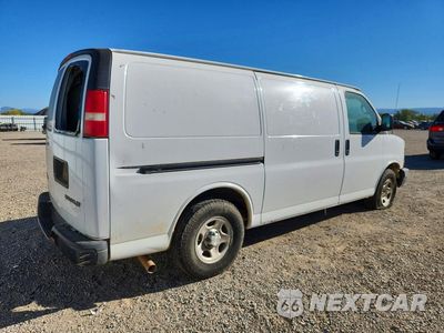 Trzecie zdjęcie samochodu z tyłu: 2006 CHEVROLET EXPRESS G1500 VIN:1GCFG15X761131236 - miniatura