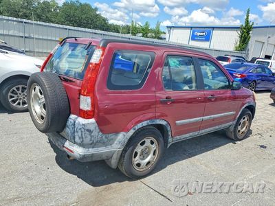 Trzecie zdjęcie samochodu z tyłu: 2006 HONDA CR-V LX VIN:SHSRD78586U415378 - miniatura