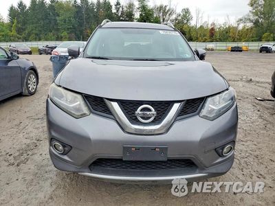Piąte zdjęcie samochodu w środku: 2016 NISSAN ROGUE SL VIN:5N1AT2MV8GC863565 - miniatura