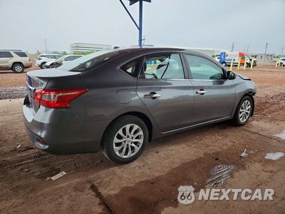 Trzecie zdjęcie samochodu z tyłu: 2019 NISSAN SENTRA SV VIN:3N1AB7AP0KY361629 - miniatura
