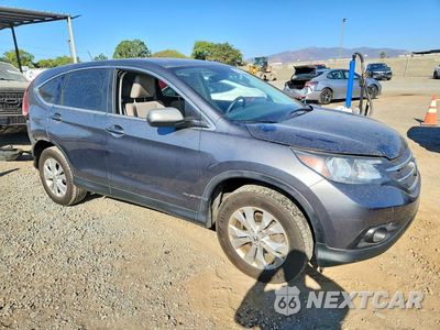 Czwarte zdjęcie samochodu z boku: 2014 HONDA CR-V EX VIN:5J6RM4H50EL082525 - miniatura