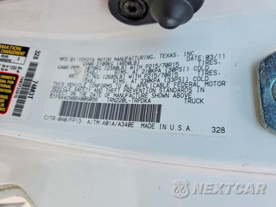 Zdjęcie 12 z 12 samochodu: 2011 TOYOTA TACOMA BASE VIN:5TFNX4CN8BX006056 - miniatura