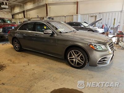 Czwarte zdjęcie samochodu z boku: 2019 MERCEDES-BENZ S 560 4MATIC VIN:WDDUG8GB3KA452322 - miniatura