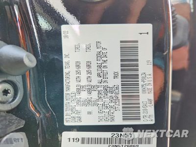 Zdjęcie 12 z 12 samochodu: 2023 TOYOTA TUNDRA LIMITED HV VIN:5TFJC5DB4PX013663 - miniatura