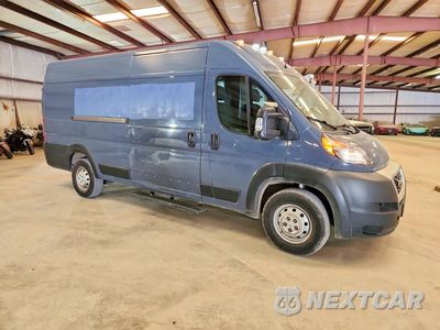 Czwarte zdjęcie samochodu z boku: 2021 RAM PROMASTER 3500 DELIVERY VAN VIN:3C6FRVJG3ME501171 - miniatura