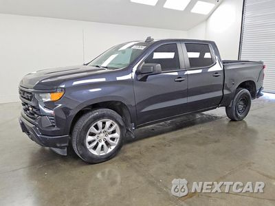 2022 CHEVROLET SILVERADO C1500 CUSTOM 1GCPABEK6NZ518554 - główne zdjęcie licytacji z USA - miniatura
