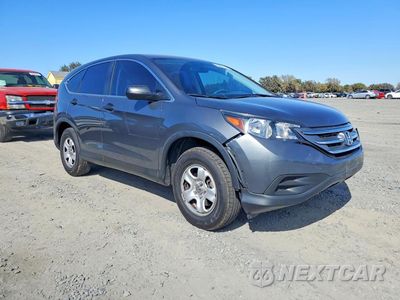 Czwarte zdjęcie samochodu z boku: 2014 HONDA CR-V LX VIN:2HKRM3H31EH531021 - miniatura