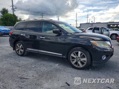 Czwarte zdjęcie samochodu z boku: 2015 NISSAN PATHFINDER PLATINUM VIN:5N1AR2MM8FC601713 - miniatura