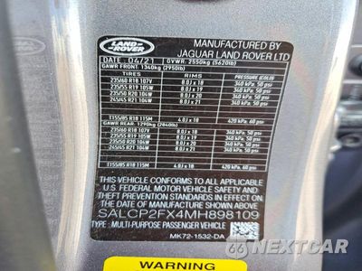 Zdjęcie 13 z 13 samochodu: 2021 LAND ROVER DISCOVERY SPORT SE VIN:SALCP2FX4MH898109 - miniatura