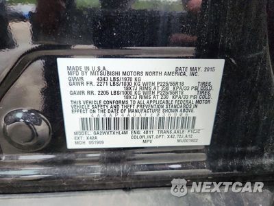 Zdjęcie 12 z 12 samochodu: 2015 MITSUBISHI OUTLANDER SPORT SE VIN:4A4AP4AUXFE036906 - miniatura