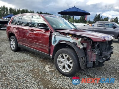 Czwarte zdjęcie samochodu z boku: 2023 JEEP GRAND CHEROKEE L LIMITED VIN:1C4RJKBG1P8889400 - miniatura