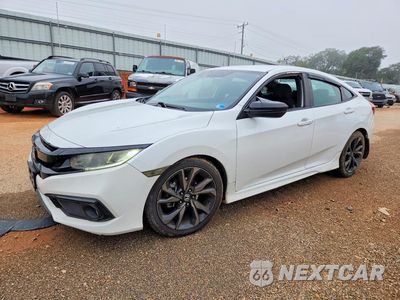 2019 HONDA CIVIC SPORT 19XFC2E87KE000227 - główne zdjęcie licytacji z USA - miniatura