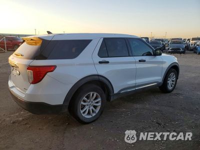 Trzecie zdjęcie samochodu z tyłu: 2021 FORD EXPLORER VIN:1FMSK8BB4MGB18478 - miniatura