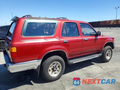 Trzecie zdjęcie samochodu z tyłu: 1993 TOYOTA 4RUNNER SR5 V6 VIN:JT3VN29V6P0014808 - miniatura