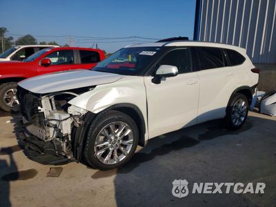 2022 TOYOTA HIGHLANDER LIMITED 5TDDZRBH3NS163289 - główne zdjęcie licytacji z USA - miniatura