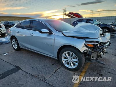 Czwarte zdjęcie samochodu z boku: 2021 CHEVROLET MALIBU LT VIN:1G1ZD5ST3MF072080 - miniatura