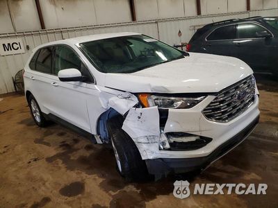 Czwarte zdjęcie samochodu z boku: 2021 FORD EDGE SEL VIN:2FMPK4J92MBA41386 - miniatura