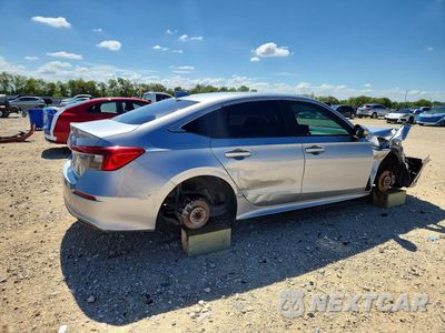 Trzecie zdjęcie samochodu z tyłu: 2022 HONDA CIVIC LX VIN:2HGFE2F24NH574217 - miniatura
