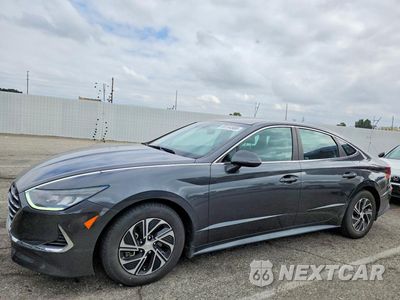 2022 HYUNDAI SONATA HYBRID BLUE KMHL24JJ3NA048191 - główne zdjęcie licytacji z USA - miniatura