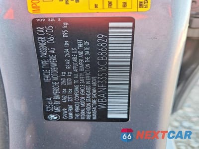 Zdjęcie 12 z 12 samochodu: 2006 BMW 525 XI VIN:WBANF33516CB86829 - miniatura