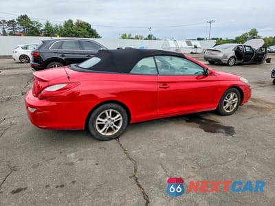 Trzecie zdjęcie samochodu z tyłu: 2008 TOYOTA CAMRY SOLARA SE V6 VIN:4T1FA38P98U141577 - miniatura