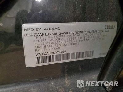 Zdjęcie 12 z 12 samochodu: 2015 AUDI S4 PREMIUM PLUS VIN:WAUBGAFL5FA002385 - miniatura
