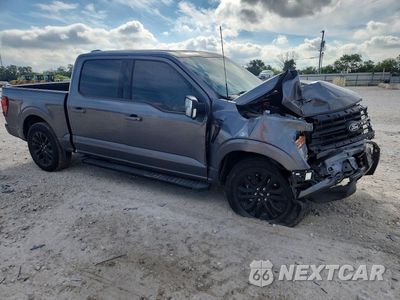 Czwarte zdjęcie samochodu z boku: 2024 FORD F150 XLT VIN:1FTEW3K53RFA55034 - miniatura