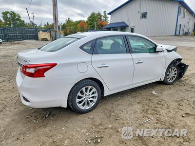 Trzecie zdjęcie samochodu z tyłu: 2019 NISSAN SENTRA SV VIN:3N1AB7AP7KY375978 - miniatura