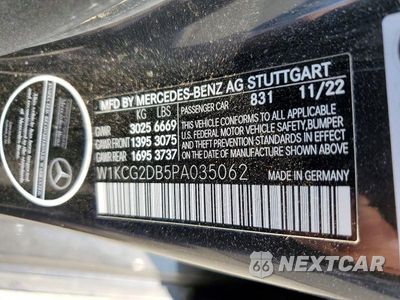Zdjęcie 12 z 12 samochodu: 2023 MERCEDES-BENZ EQS SEDAN 450+ VIN:W1KCG2DB5PA035062 - miniatura