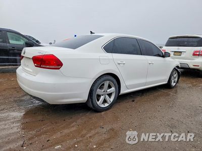 Trzecie zdjęcie samochodu z tyłu: 2013 VOLKSWAGEN PASSAT SE VIN:1VWBN7A30DC144614 - miniatura