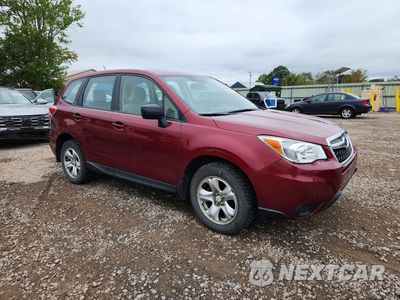 Czwarte zdjęcie samochodu z boku: 2014 SUBARU FORESTER 2.5I VIN:JF2SJAAC0EH471497 - miniatura