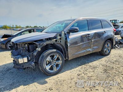 2018 TOYOTA HIGHLANDER LIMITED PLATINUM 5TDDZRFH6JS890043 - główne zdjęcie licytacji z USA - miniatura