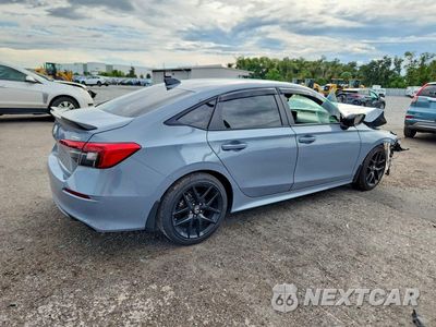 Trzecie zdjęcie samochodu z tyłu: 2024 HONDA CIVIC SPORT VIN:2HGFE2F57RH546217 - miniatura