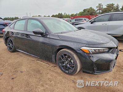 Czwarte zdjęcie samochodu z boku: 2026 HONDA CIVIC SPORT VIN:2HGFE4F87TH329618 - miniatura