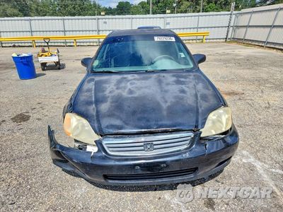 Piąte zdjęcie samochodu w środku: 2000 HONDA CIVIC LX VIN:JHMEJ667XYS002699 - miniatura