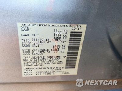 Zdjęcie 13 z 13 samochodu: 2018 NISSAN TITAN SV VIN:1N6AA1E54JN507805 - miniatura