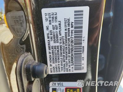 Zdjęcie 14 z 14 samochodu: 2013 HONDA CR-V EXL VIN:5J6RM3H79DL013617 - miniatura