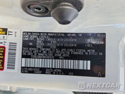 Zdjęcie 13 z 13 samochodu: 2022 TOYOTA HIGHLANDER XLE VIN:5TDGZRBH5NS580930 - miniatura