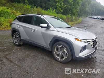 Czwarte zdjęcie samochodu z boku: 2022 HYUNDAI TUCSON SEL VIN:5NMJCCAE2NH041180 - miniatura