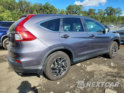 Trzecie zdjęcie samochodu z tyłu: 2016 HONDA CR-V SE VIN:2HKRM3H48GH521906 - miniatura